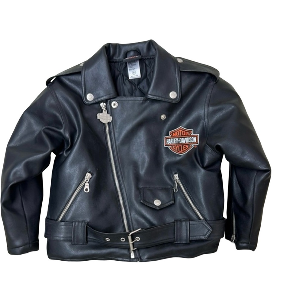 Black Harley-Davidson Boy Jacket